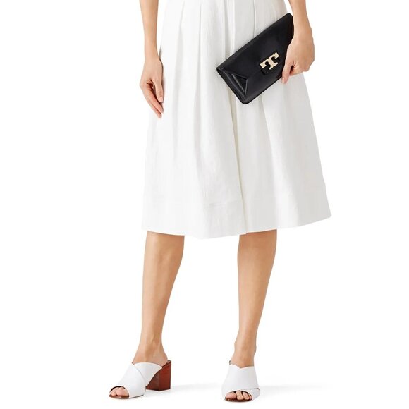 TORY BURCH Gigi Patent Clutch Bag - Picture 2 of 16